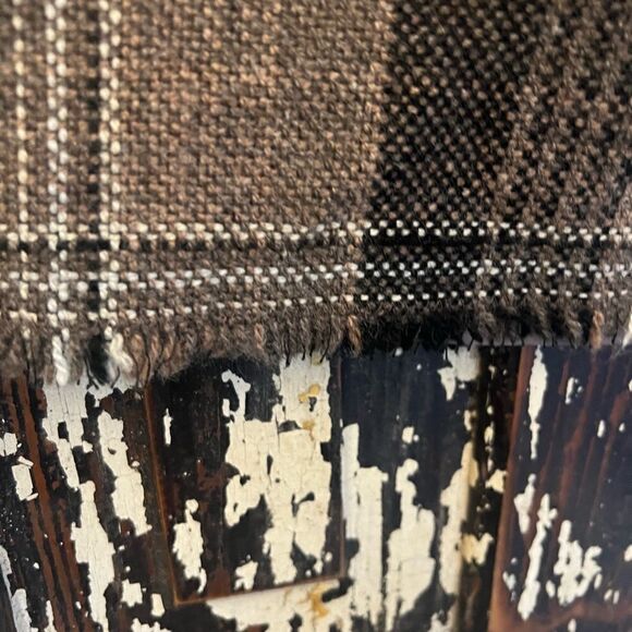 Eddie Bauer wool skirt w tiny fringe skirt. Women’s size 16. - Picture 5 of 8